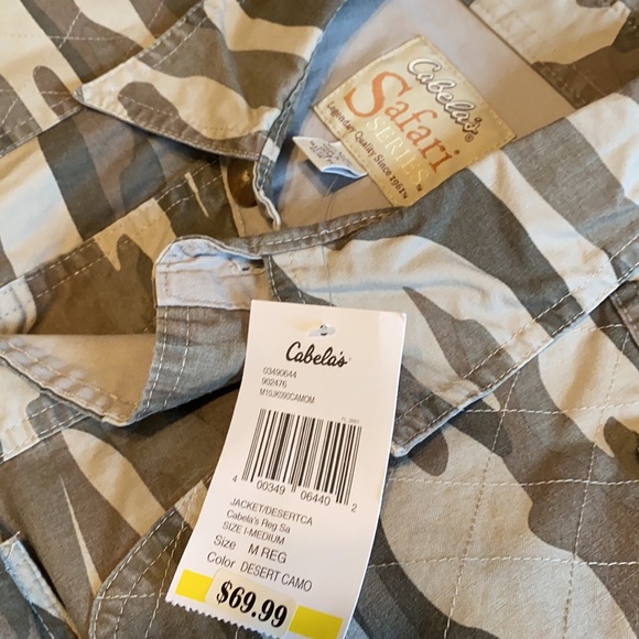 Cabellas desert camp jacket. Men’s Medium. NWT - Picture 2 of 3